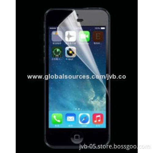 Anti-glare Screen Protector for iPhone 5, Easy to Apply with Less Bubble